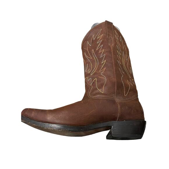CHAPARRO COLUMBIA S.A. Western Cowboy Boots Hand Crafted Brown Men\'s Size 43 main image 6